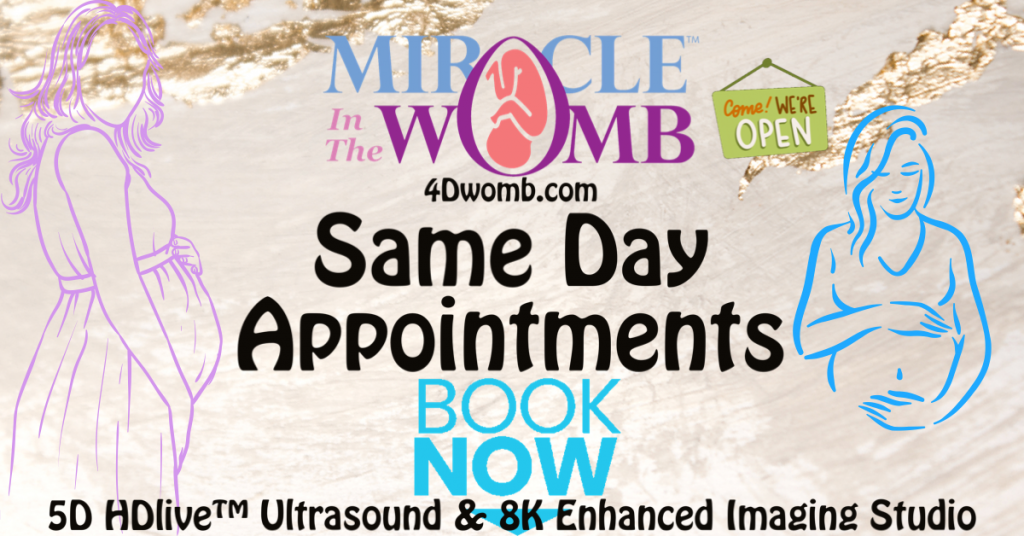 Book now same day appointment with open sign